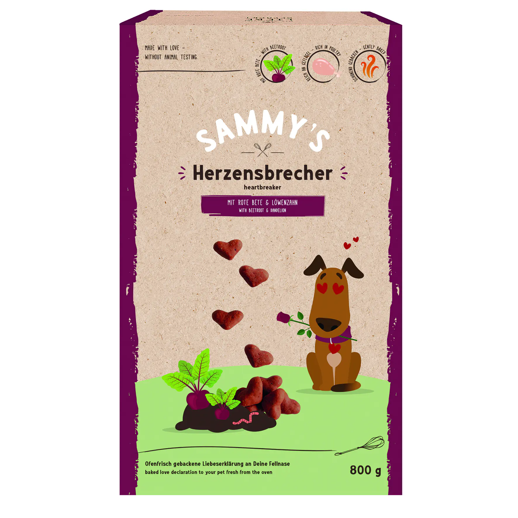 Sammys Herzensbrecher 800 g