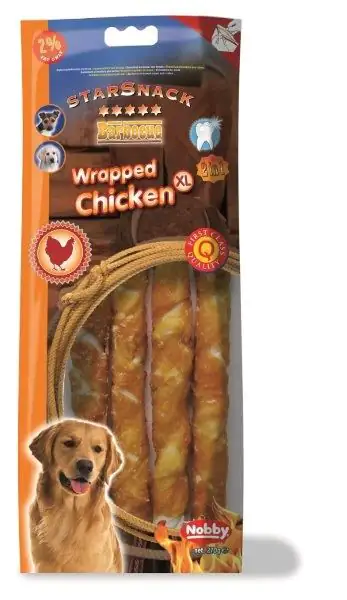 Nobby StarSnack Barbecue Wrapped Chicken 270 g