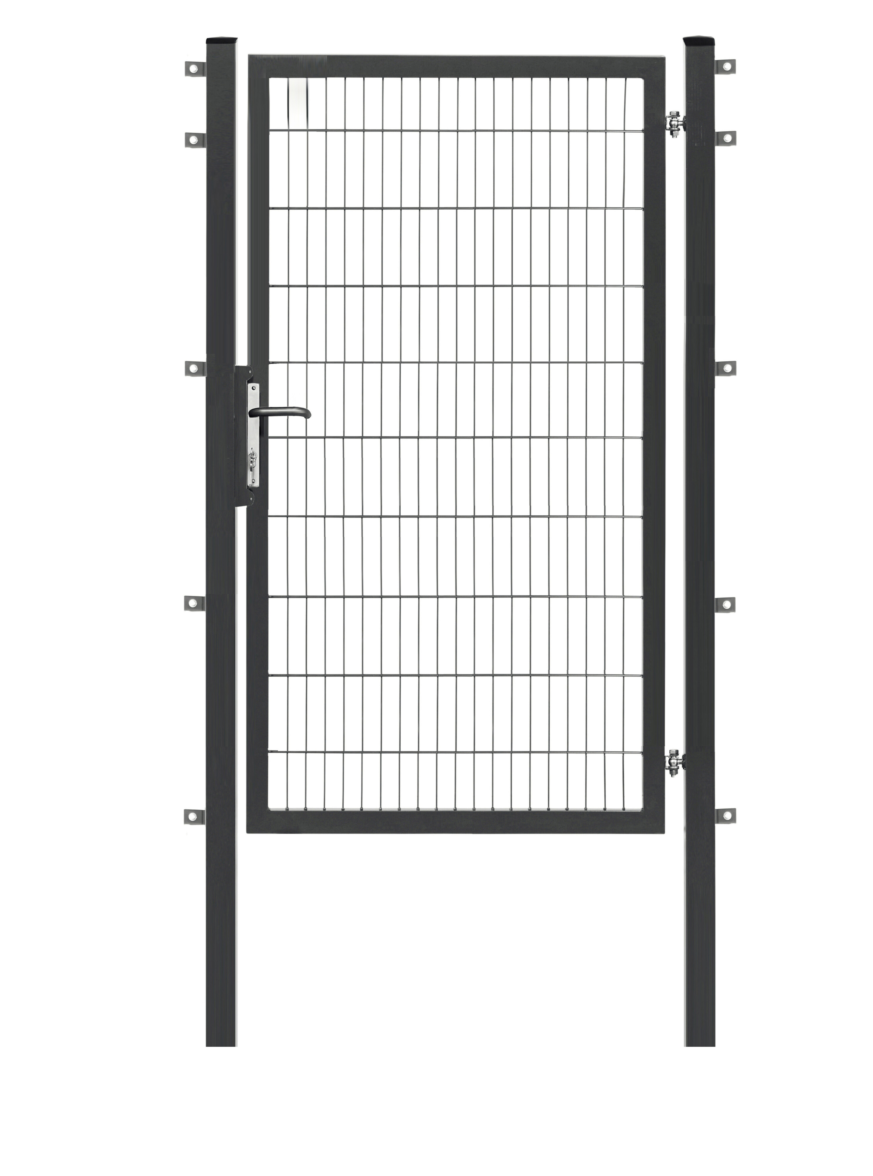Floraworld Gartentor Premium Plus 120 x 200 cm anthrazit