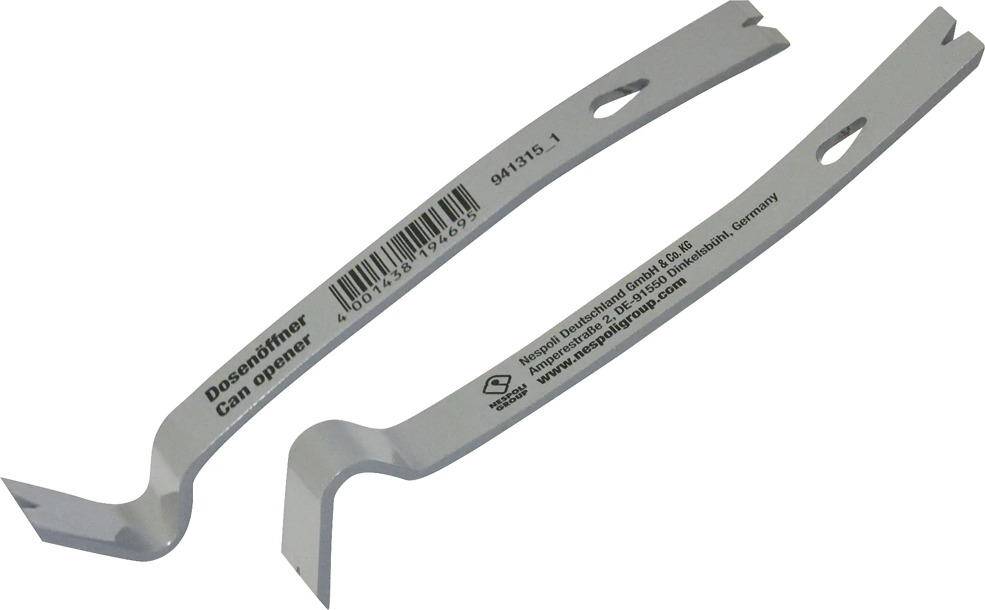 Nespoli Dosenöffner 15 cm Mini Nageleisen