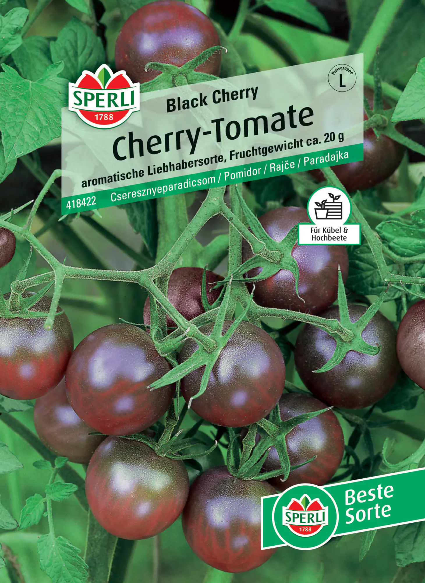 Sperli Cherry-Tomate Black Cherry