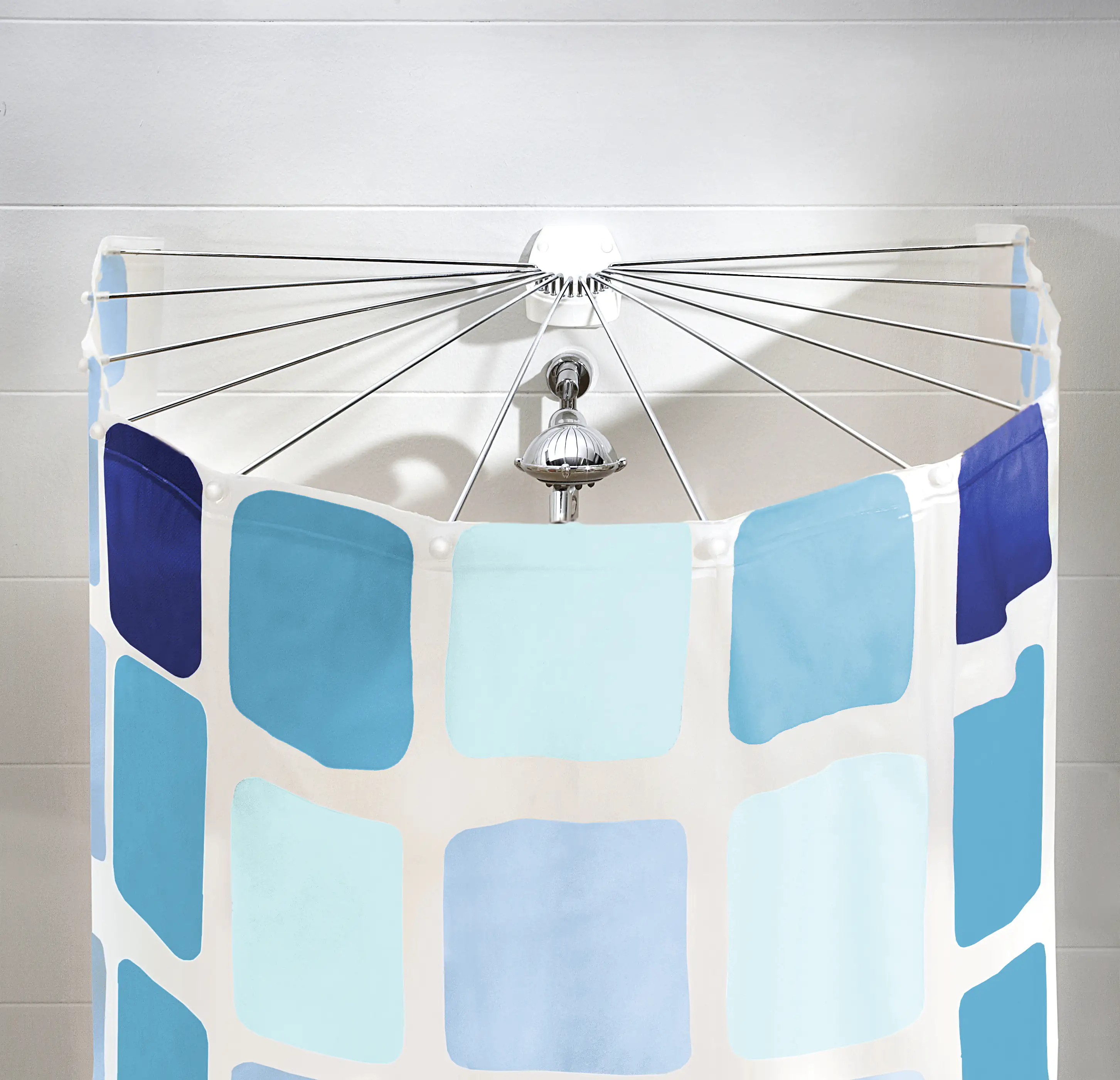 Kleine Wolke Duschvorhang-Kabine Big Spider ohne Duschvorhang Big Spider, weiß, 94 x 71 cm Kleine Wolke Duschvorhang-Kabine Big Spider ohne Duschvorhang Big Spider, weiß, 94 x 71 cm