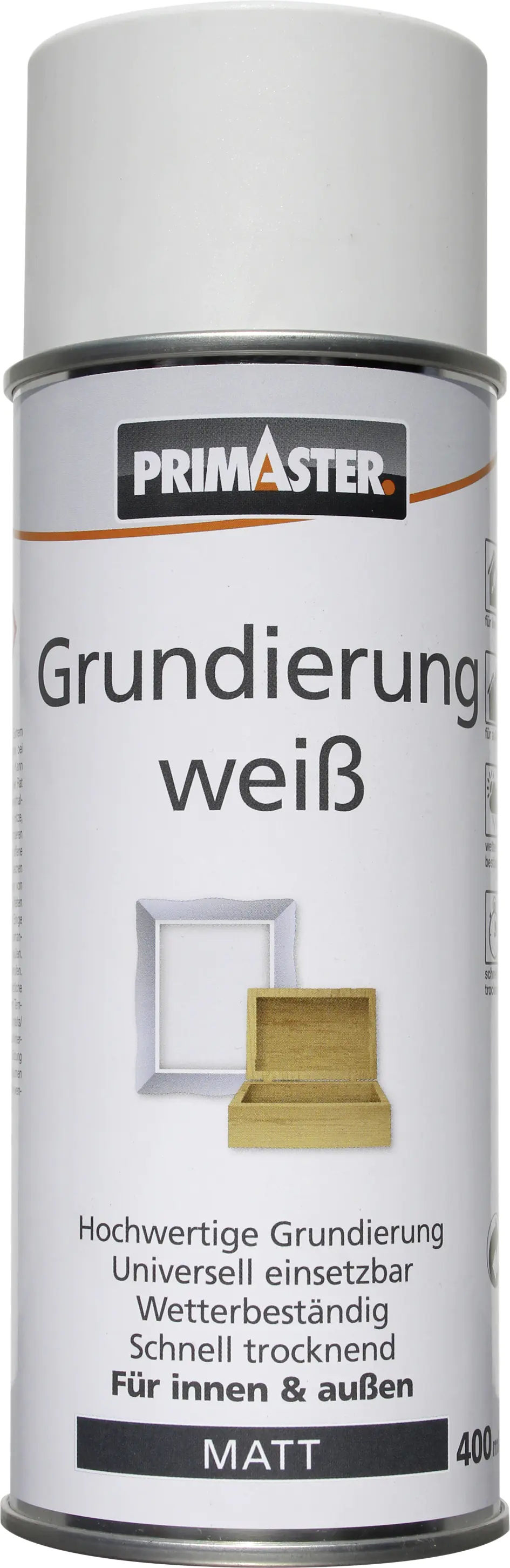 Primaster Lackspray Grundierung 400 ml weiß Primaster Lackspray Grundierung 400 ml weiß