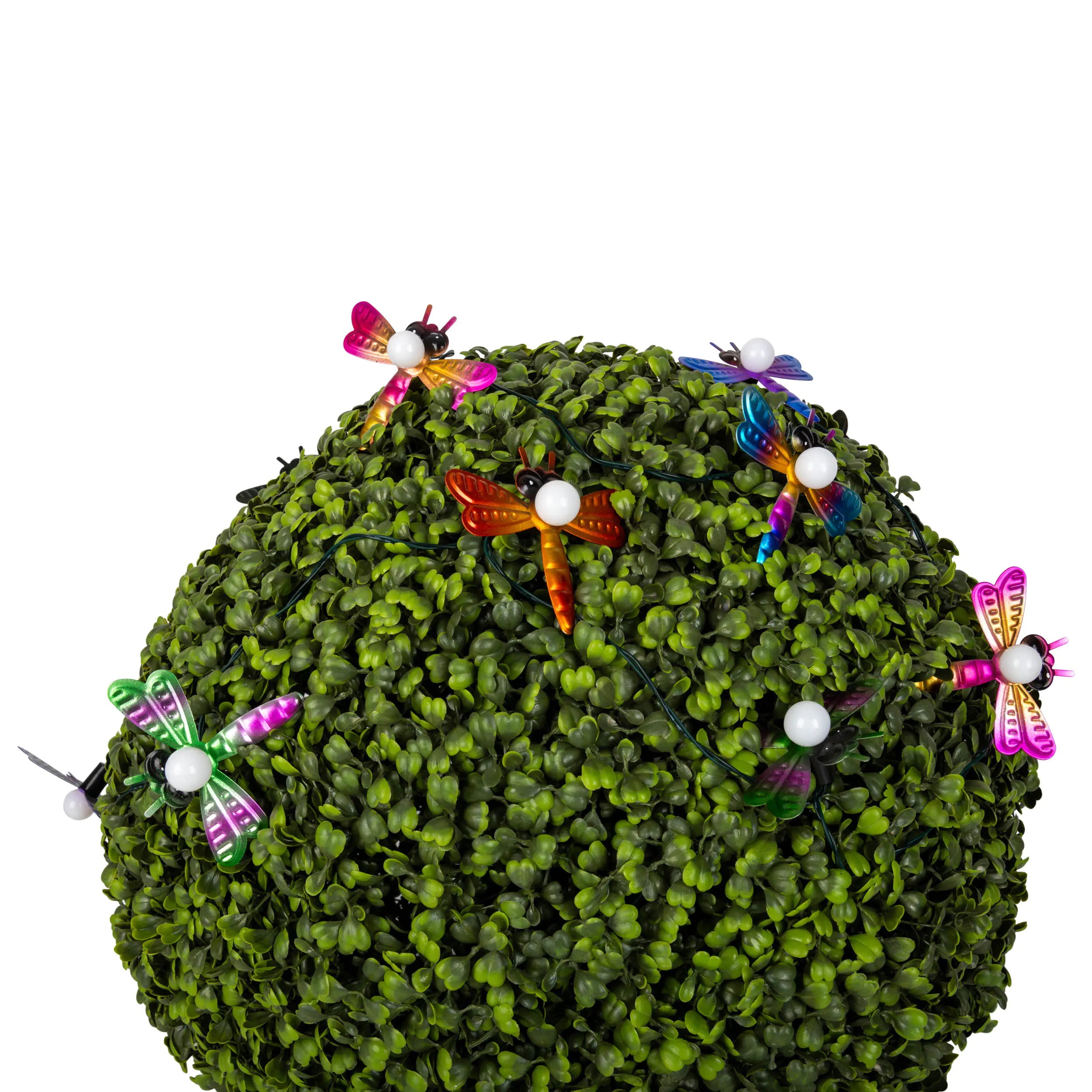 Light & More LED Solarleuchte Libelle bunt