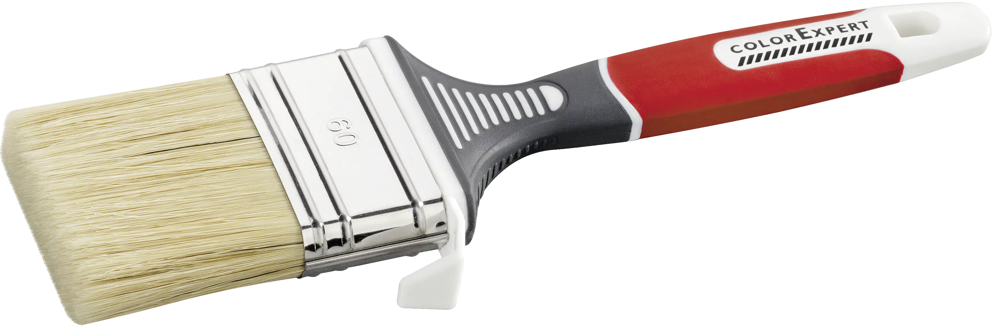 Color Expert Flachpinsel 60 mm helle Borsten 3K Stiel