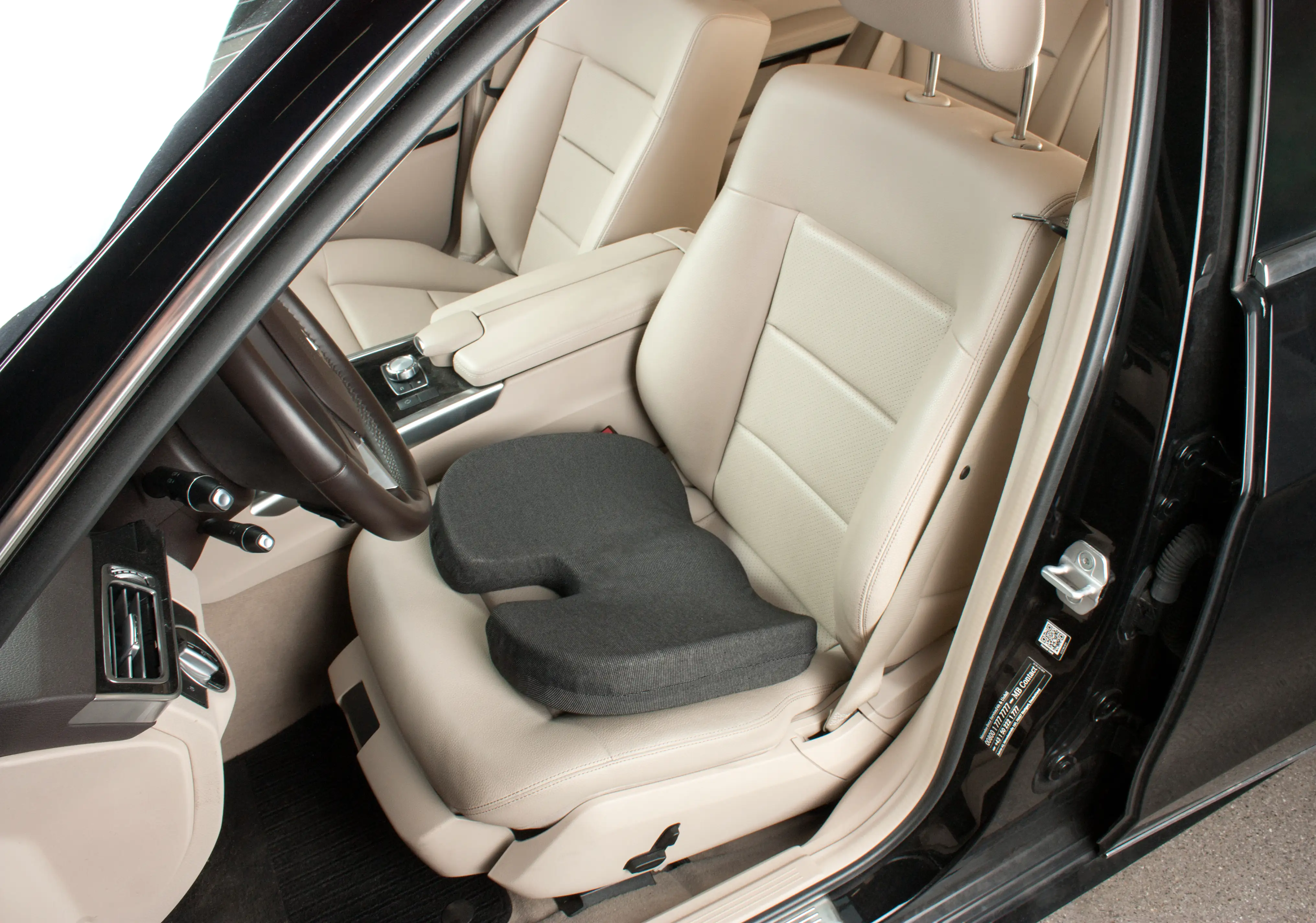 Walser Sitzkissen Cool Lucy mit Gel schwarz 1 teilig