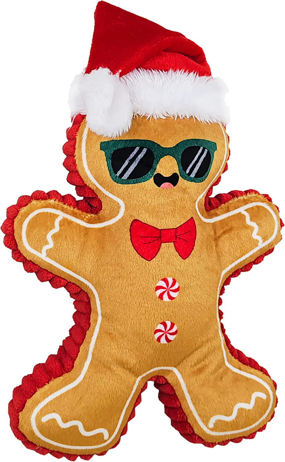 Nobby Xmas Hundespielzeug Lebkuchenmann Cool 37 cm