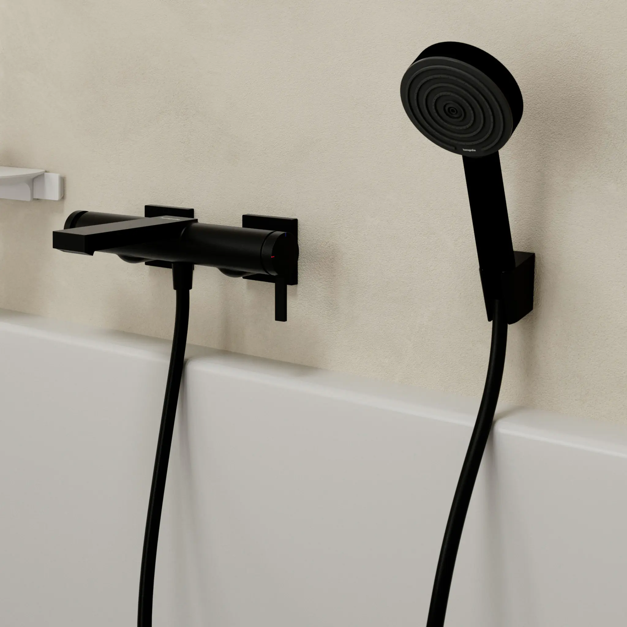 Hansgrohe Brauseschlauch Isiflex 1,6 m mattschwarz