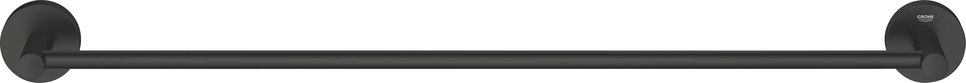 Grohe Start Badetuchhalter matt black klebbar