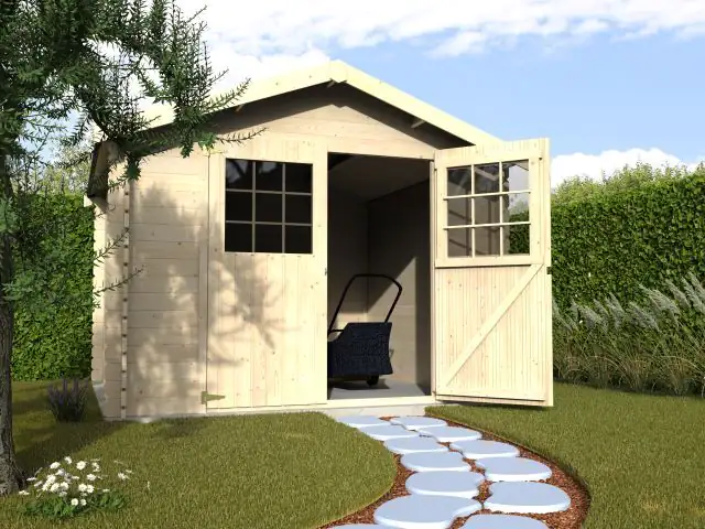 Décor et Jardin Gartenhaus Flodovrak natur Décor et Jardin Gartenhaus Flodovrak natur