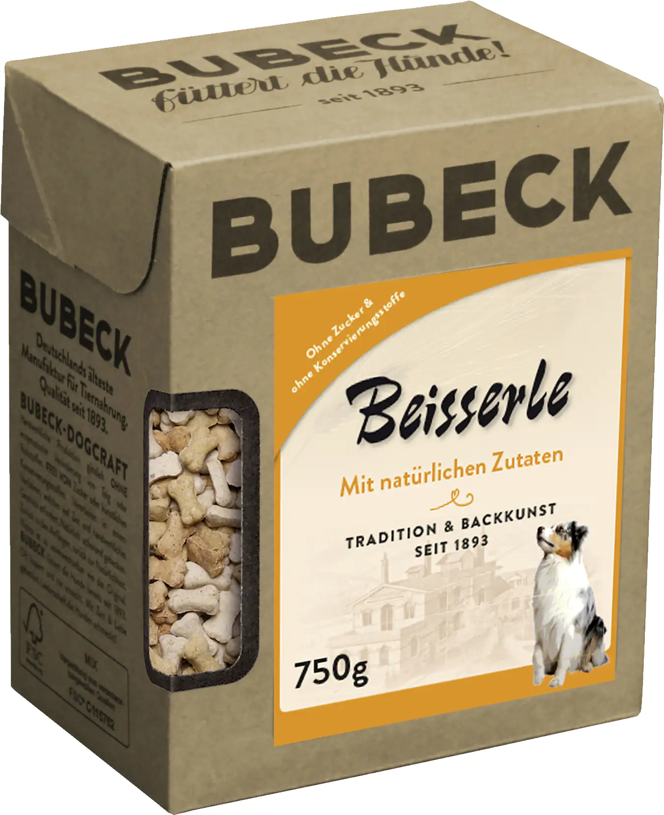 Bubeck Beisserle Adult Hundekuchen 750 g Bubeck Beisserle Adult Hundekuchen 750 g