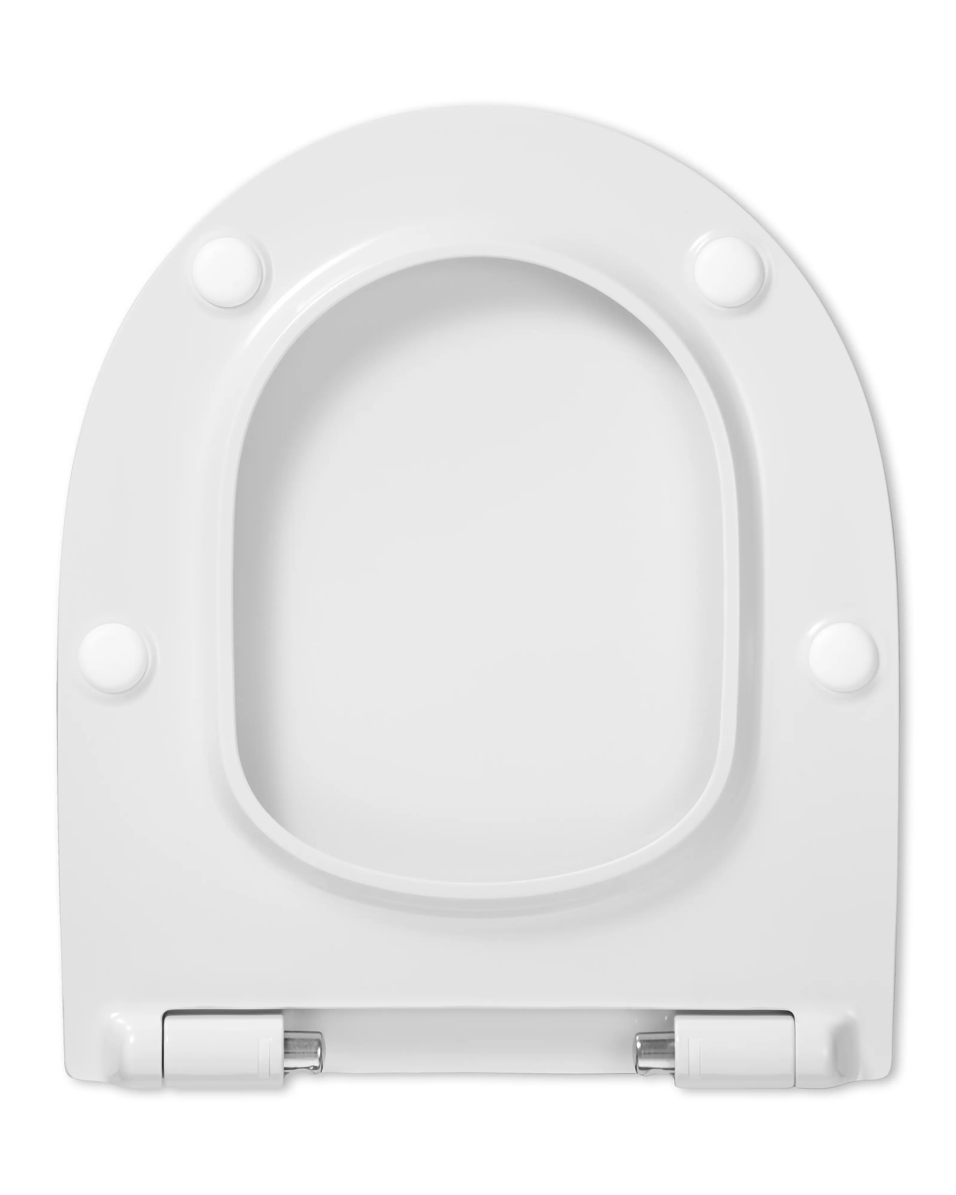 Primaster WC-Sitz mit Absenkautomatik Capri weiß