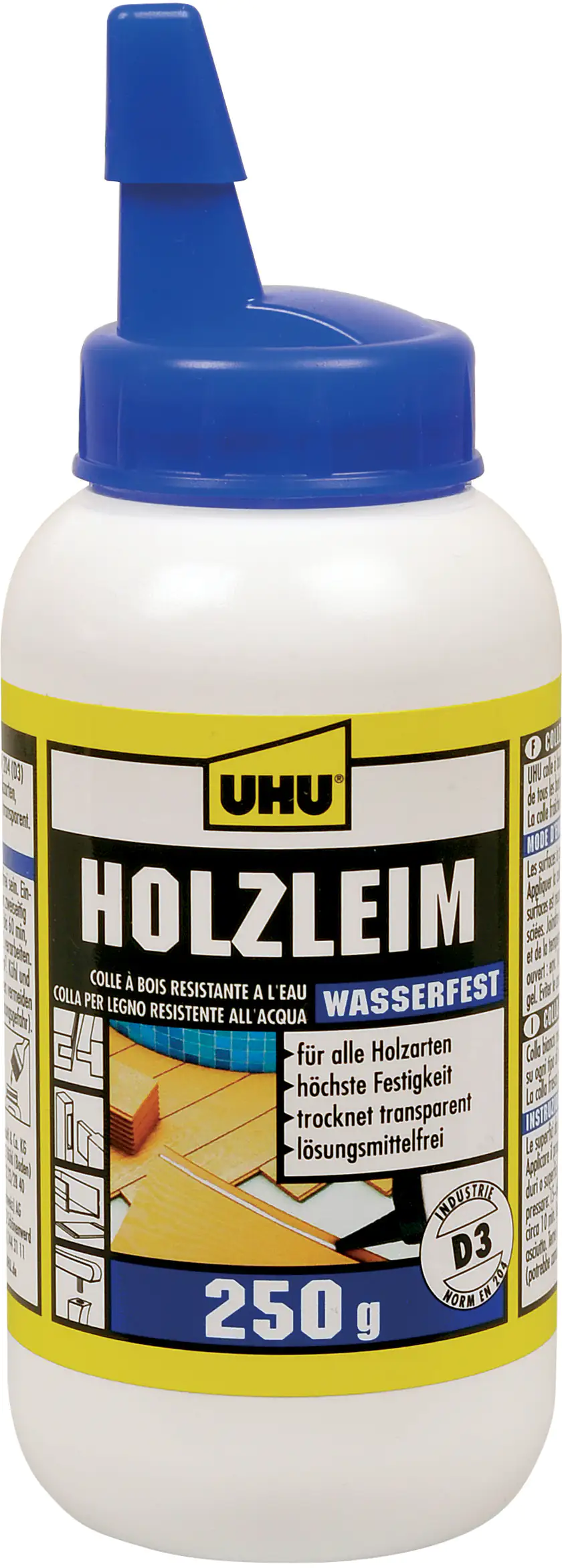 4026700485158_803631 UHU Holzleim wasserfest 250 g