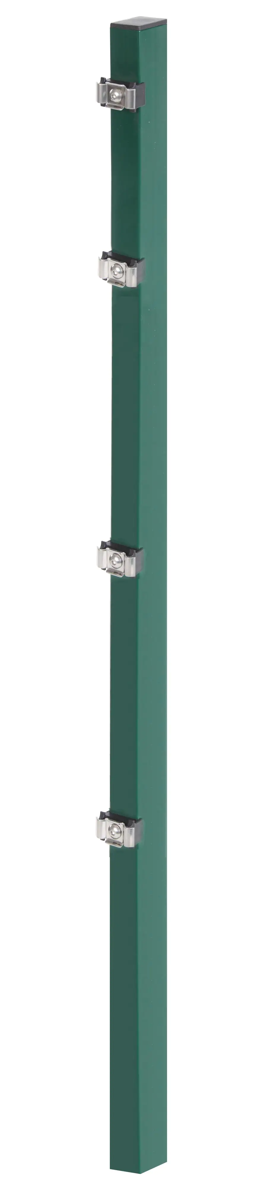 Alberts Zaunpfosten inkl. Klemmlasche 150 cm 60 x 40 mm grün Alberts Zaunpfosten inkl. Klemmlasche 150 cm 60 x 40 mm grün