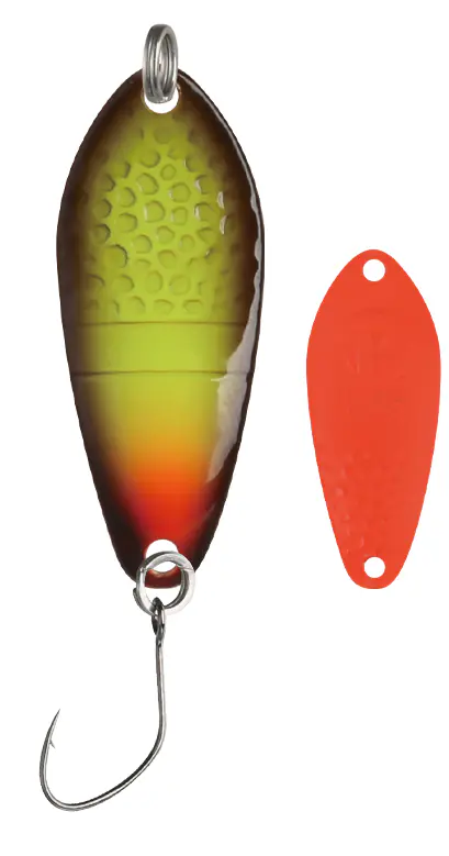 Paladin Angelköder Spoon Midgard 2,5 g UV gelb/schwarz/rot/rot