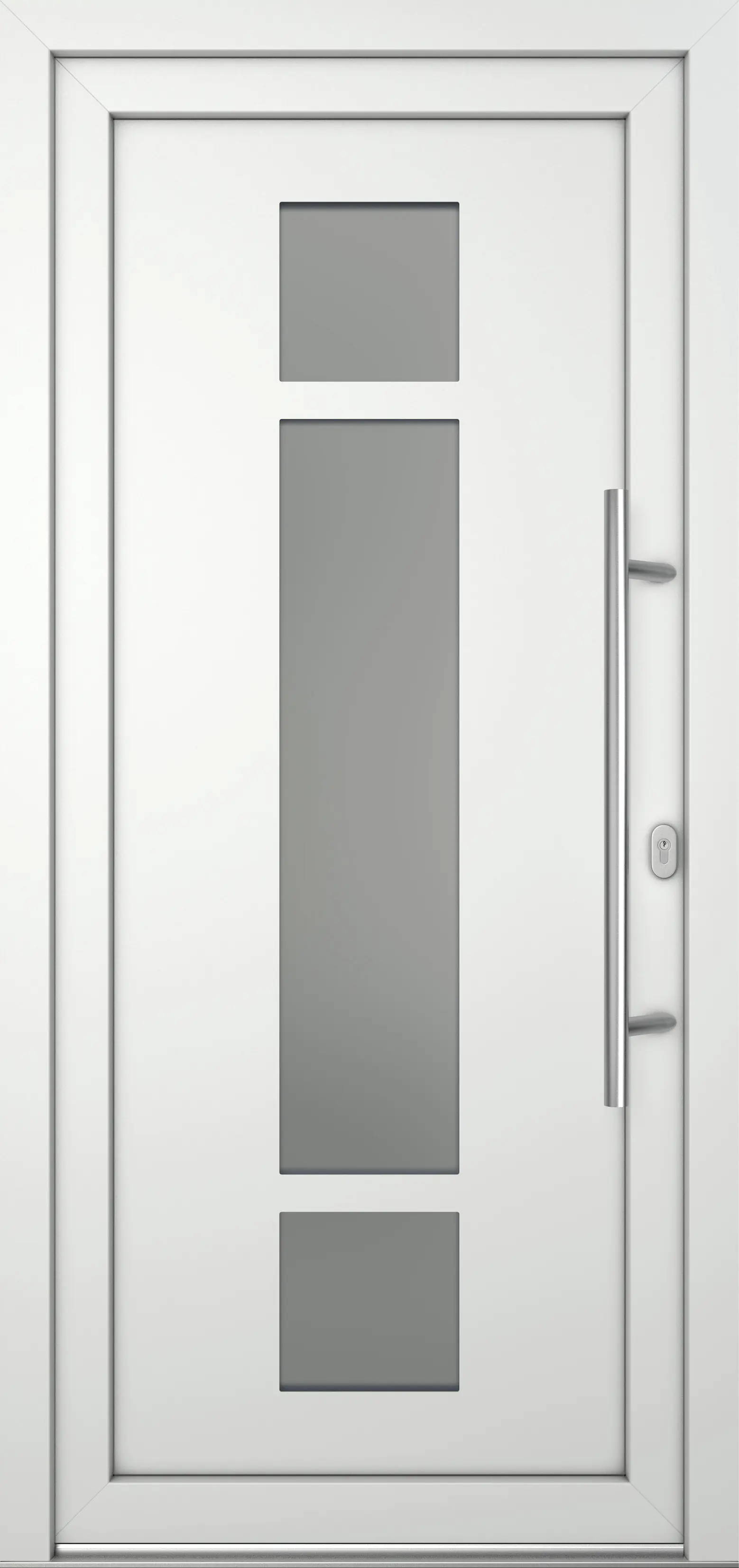 Meeth Haustür Optimal Pro PVC Modell 102 108 x 208 cm DIN Rechts weiß Meeth Haustür Optimal Pro PVC Modell 102 108 x 208 cm DIN Rechts weiß