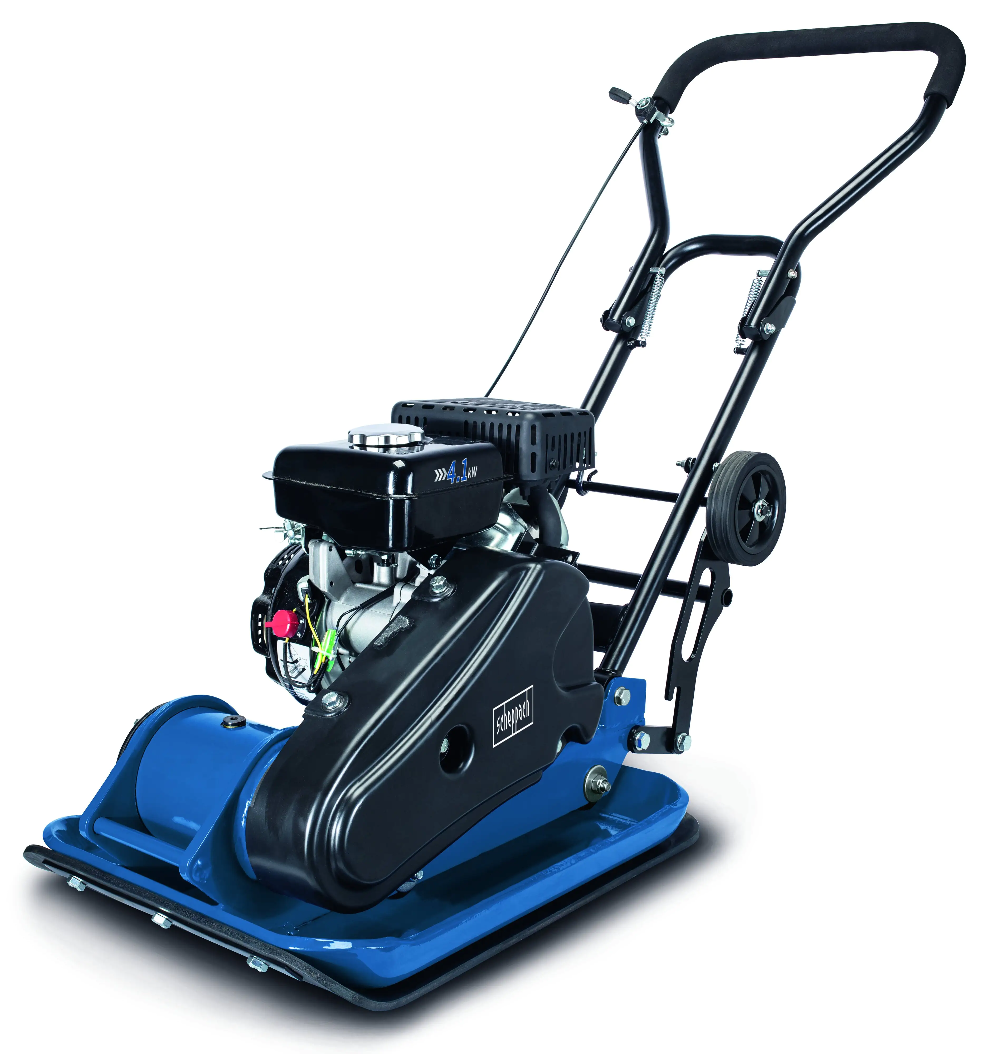 Scheppach Rüttelplatte HP 2300 S 4-Takt 5,6 PS Benzin inkl. Gummimatte Scheppach Rüttelplatte HP 2300 S 4-Takt 5,6 PS Benzin inkl. Gummimatte