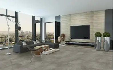 Handmuster Vinyl-Designboden Fliese Patio