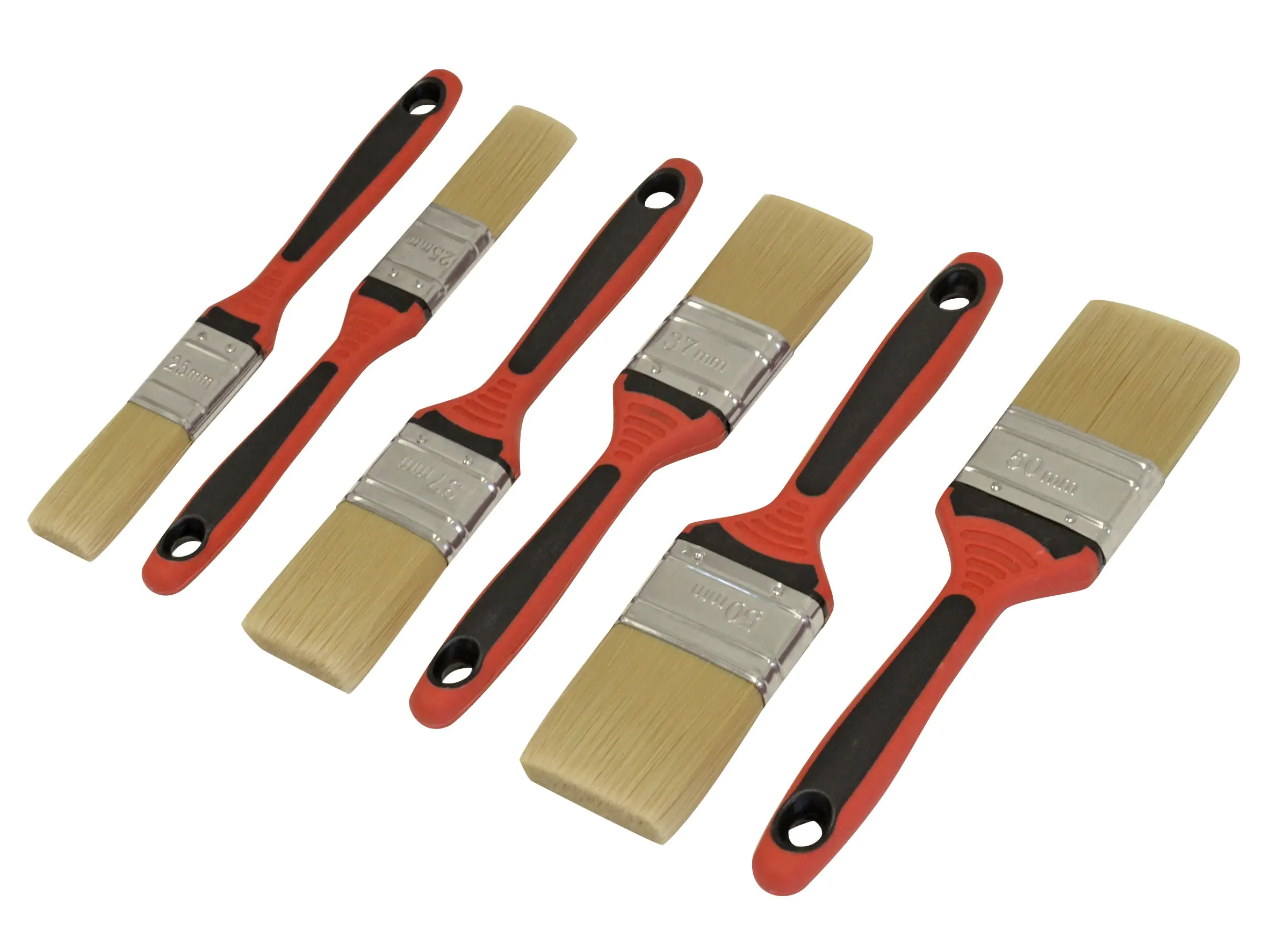 Nespoli Flachpinsel-Set softTouch 6-teilig