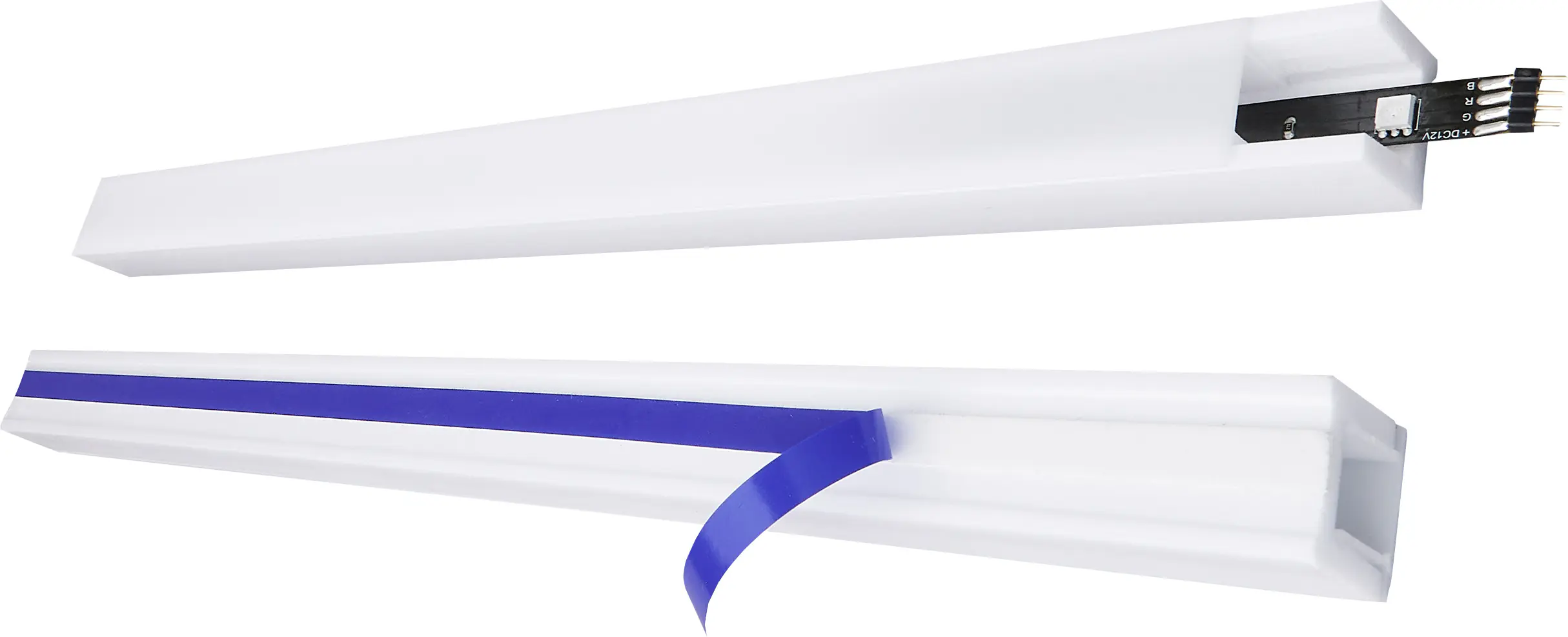 Decosa Wandleiste Kira selbstklebend inkl. Diffusor 200 cm weiß 