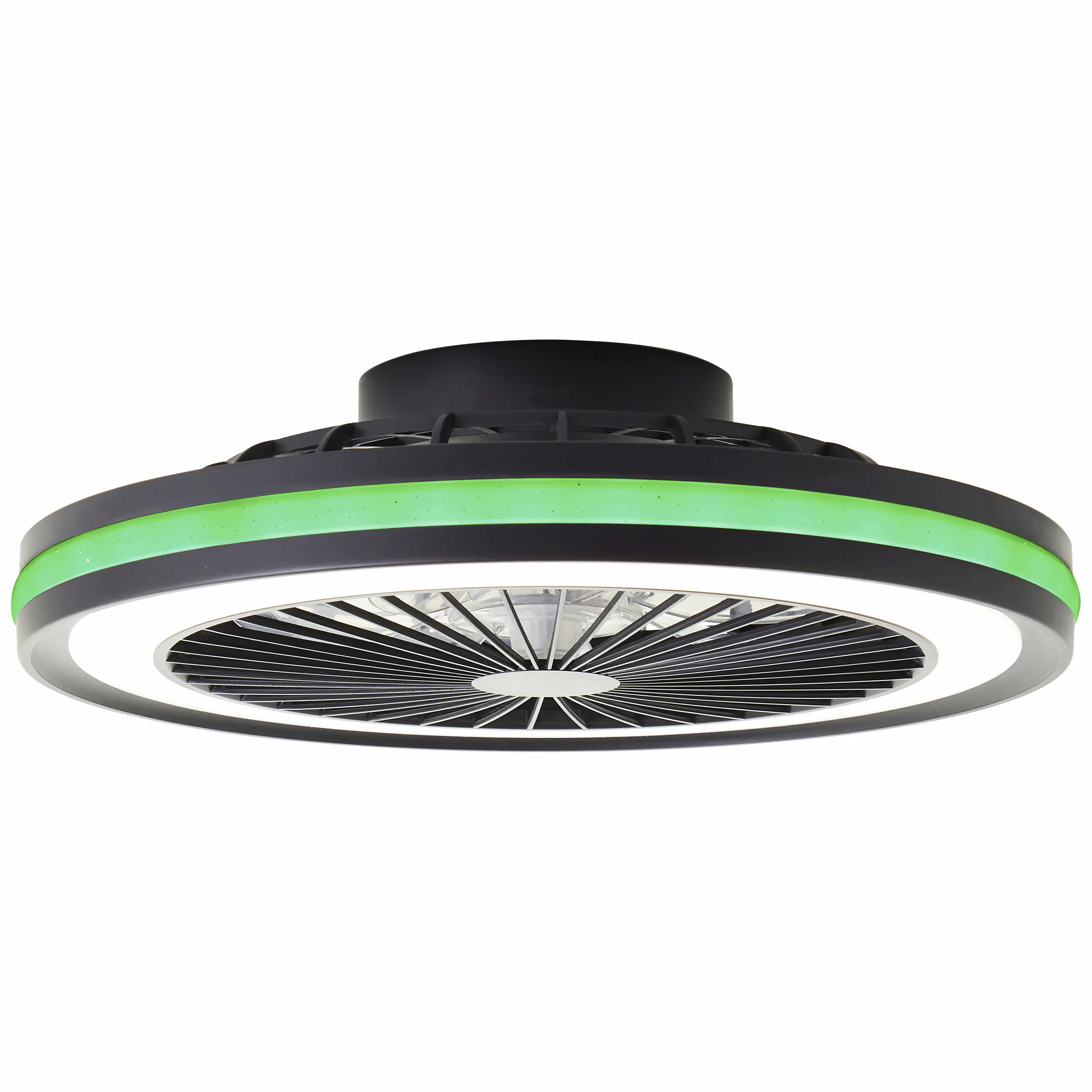 Brilliant LED Deckenventilator Palmero Ø 46,5 cm 40 W schwarz Brilliant LED Deckenventilator Palmero Ø 46,5 cm 40 W schwarz