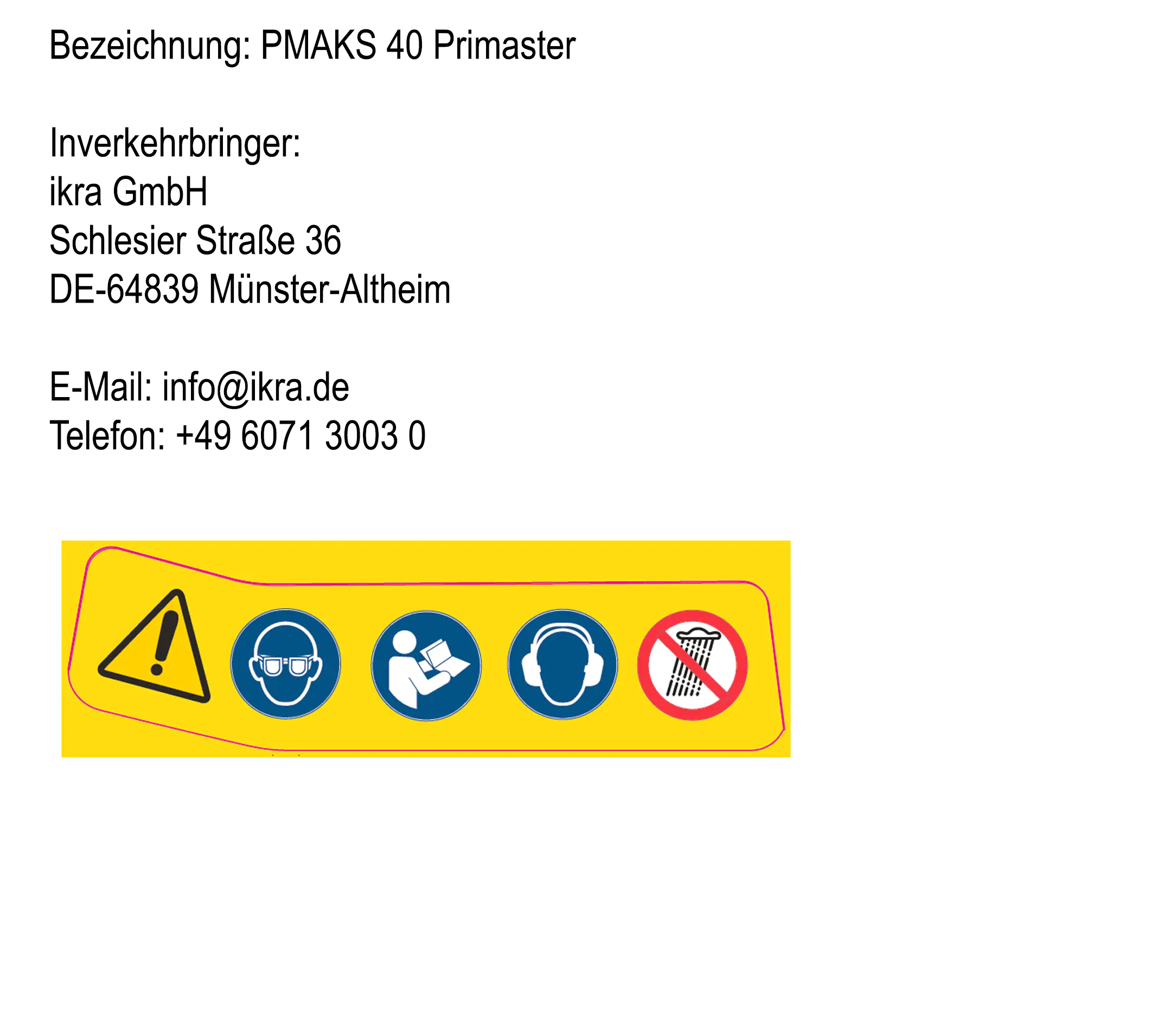 Primaster Akku-Kettensäge PMAKS 40 V ohne Akku und Ladegerät Primaster Akku-Kettensäge PMAKS 40 V ohne Akku und Ladegerät
