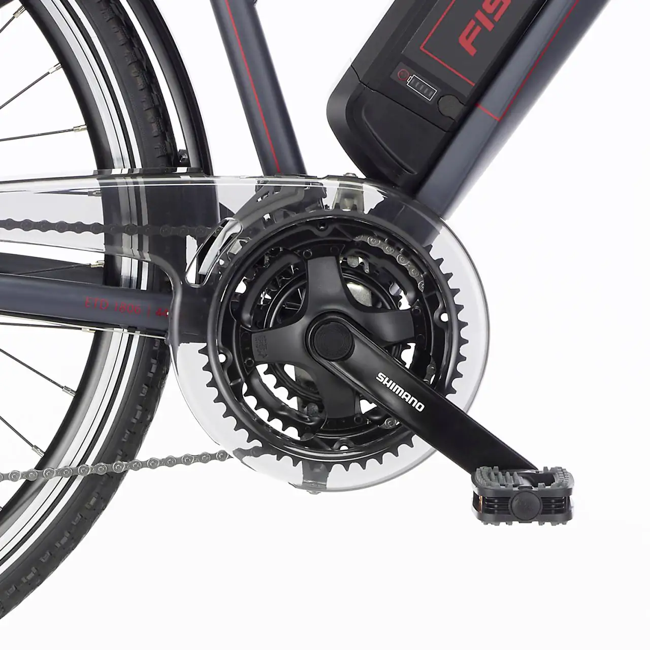 Fischer E-Bike Trekking ETD 1806 28 Zoll 24-Gang 422 Wh grau 61727 Fischer E-Bike Trekking ETD 1806 28 Zoll 24-Gang 422 Wh grau 61727