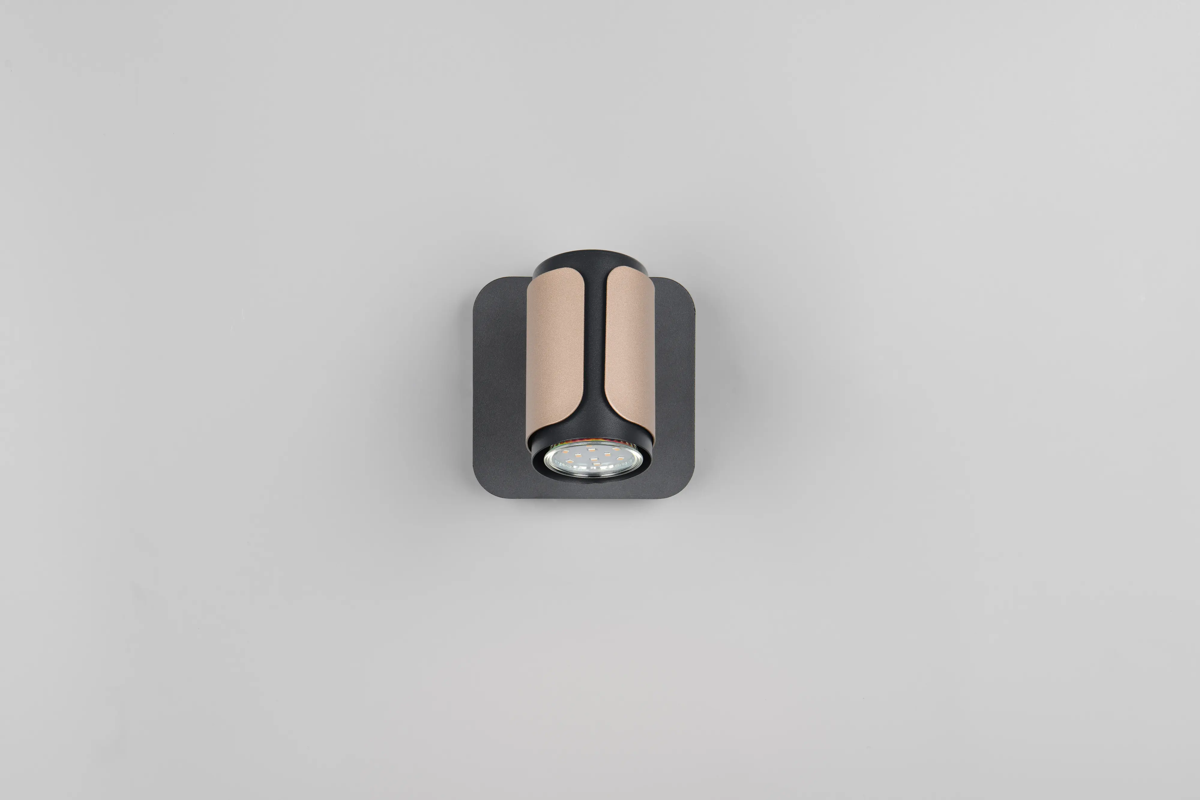 Trio Spot Gillan GU10 schwarz coffee