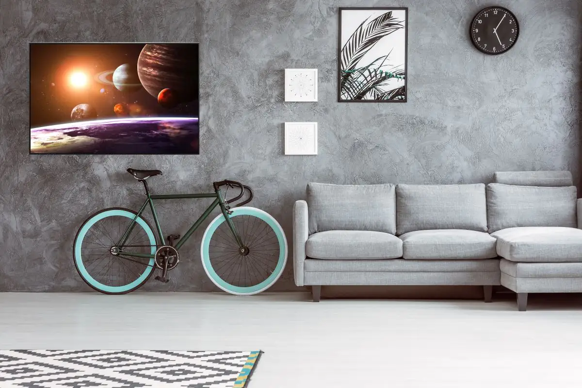 papermoon Infrarotheizkörper EcoHeat 90x120 cm 1200 Watt, Solar System