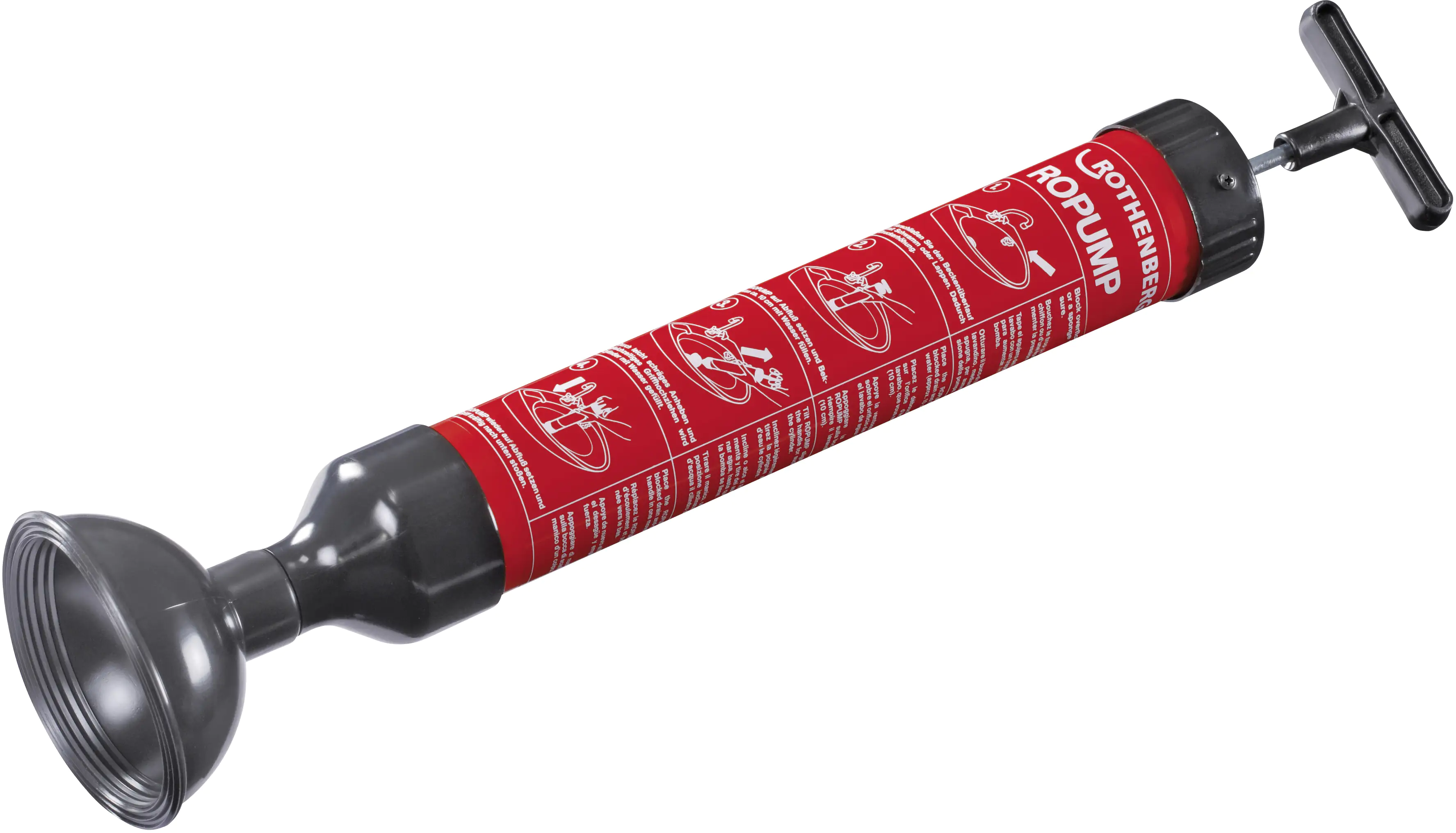 Rothenberger Saug-Druckreiniger Ropump mit schwenkbarer Glocke