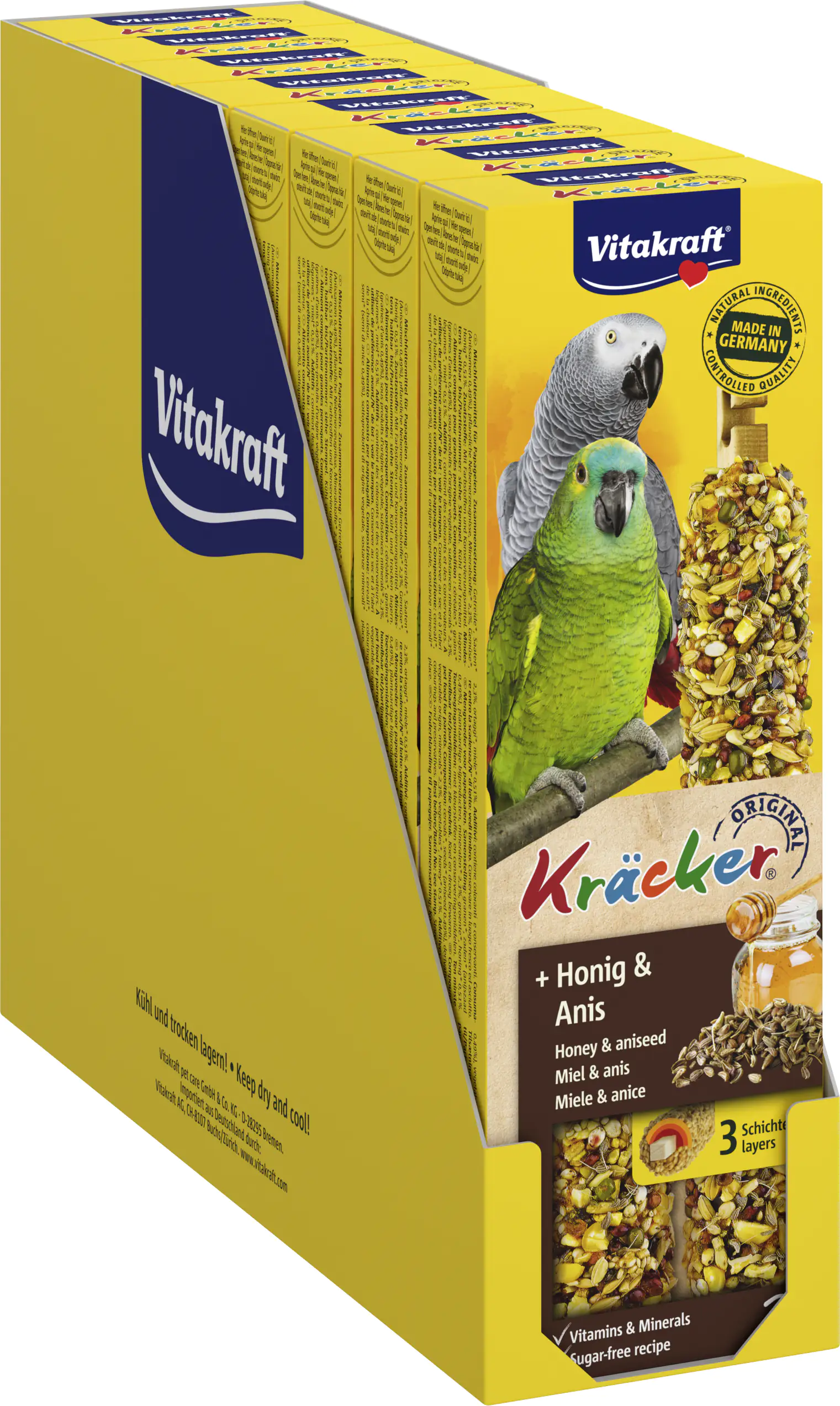 Vitakraft Kräcker® Honig & Anis 2 Stück / 180 g
