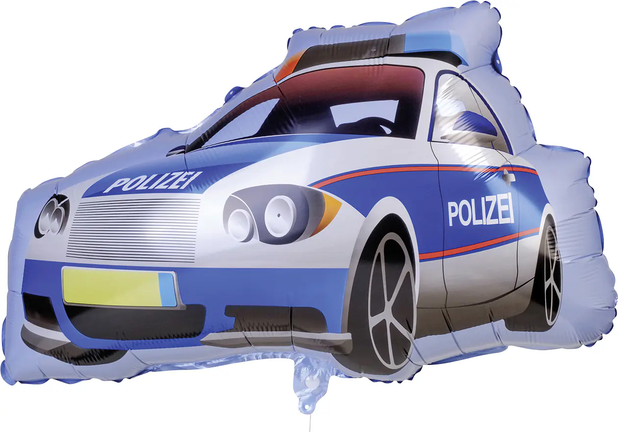 TIB Heyne Folienballon Police Car 1 Stück