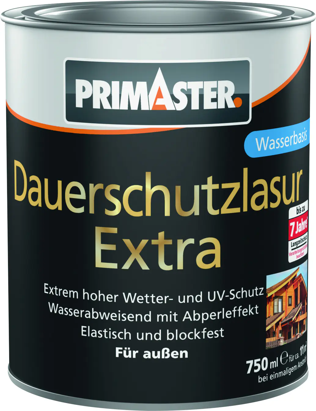 Primaster Dauerschutzlasur Extra 750 ml palisander