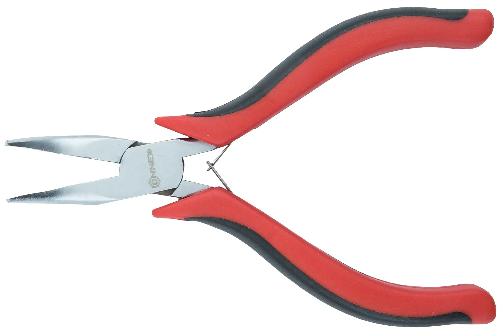 Elektronik-Spitzzange 120 mm Doppelfeder Zwei-Komponentengriff