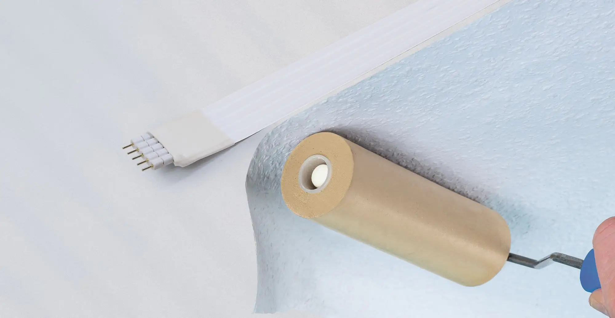 4000870798287_4 Paulmann LED-Stripe Invisible Connector MaxLED 3m weiß