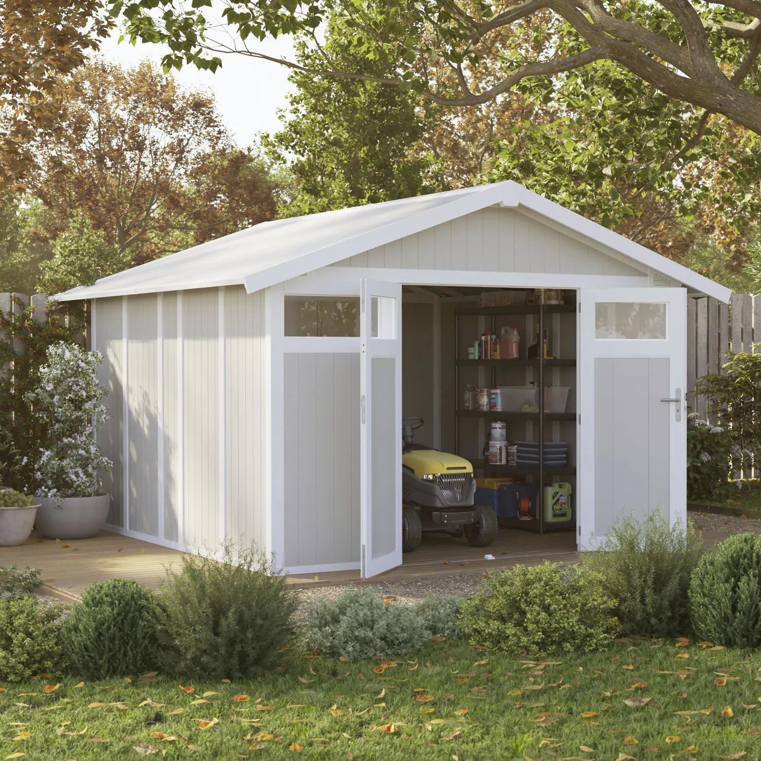 Grosfillex Gartenhaus Utility V 11 370 x 407 cm (inkl. Dachüberstand) Grosfillex Gartenhaus Utility V 11 370 x 407 cm (inkl. Dachüberstand)