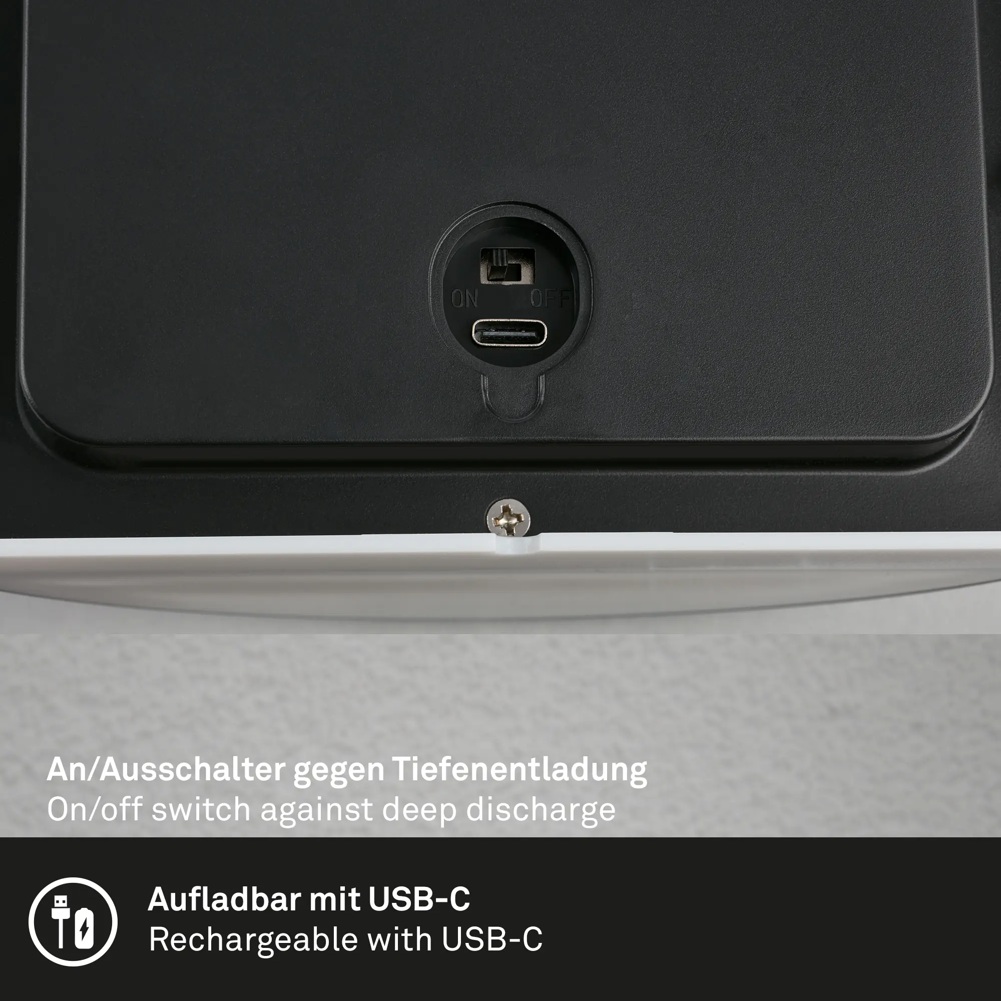 Briloner LED Akku-Außenwandleuchte 5,8W weiß Bewegungssensor warmweiß Briloner LED Akku-Außenwandleuchte 5,8W weiß Bewegungssensor warmweiß