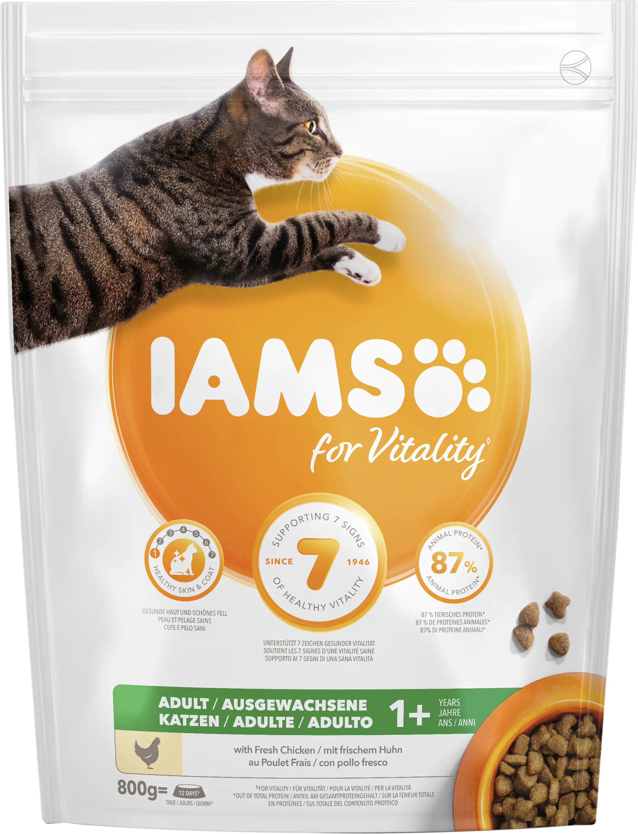 IAMS Vital Katze Huhn 800g 800g