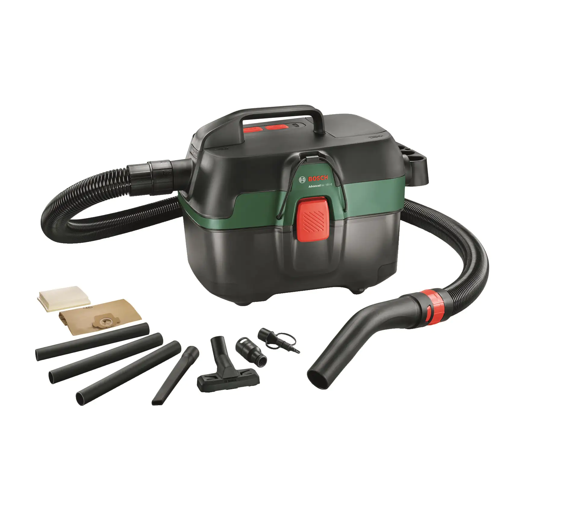 Bosch Nass- & Trockensauger AdvancedVac 18V-8 18V 4,0 Ah Solo Bosch Nass- & Trockensauger AdvancedVac 18V-8 18V 4,0 Ah Solo