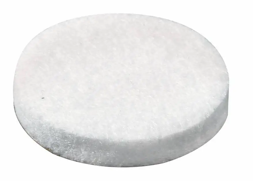 Hettich Filzgleiter weiß Ø28 x 5.0 mm - 75 Stück