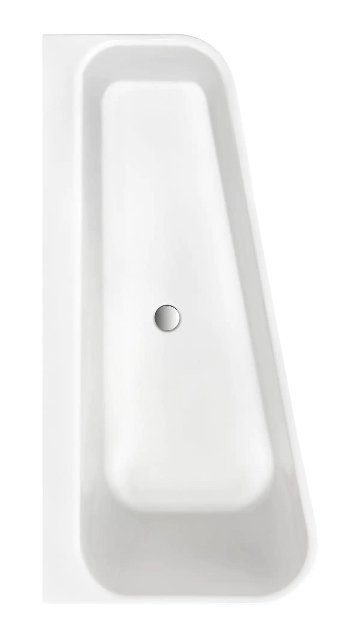 Ottofond Badewanne Pino rechts 155x75x46,5 cm, weiß, Modell A