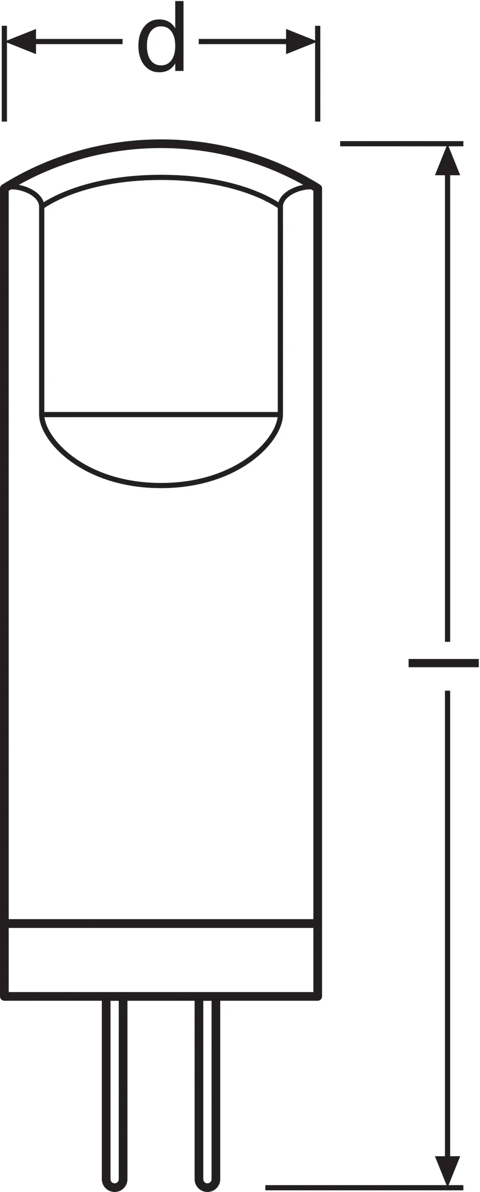 Bellalux LED-Leuchtmittel Stiftsockel G4, 1,7W, 200lm, 2700K, warmweiß