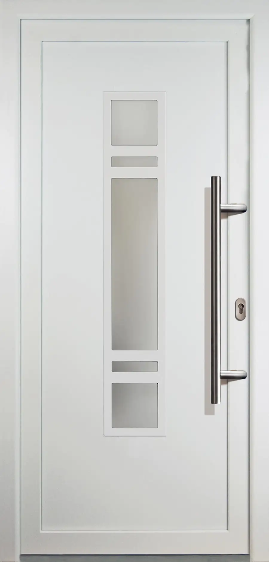 4060691153924 Meeth Haustür Signum Exclusiv PVC Modell 83 108 x 208 cm, DIN links, weiß