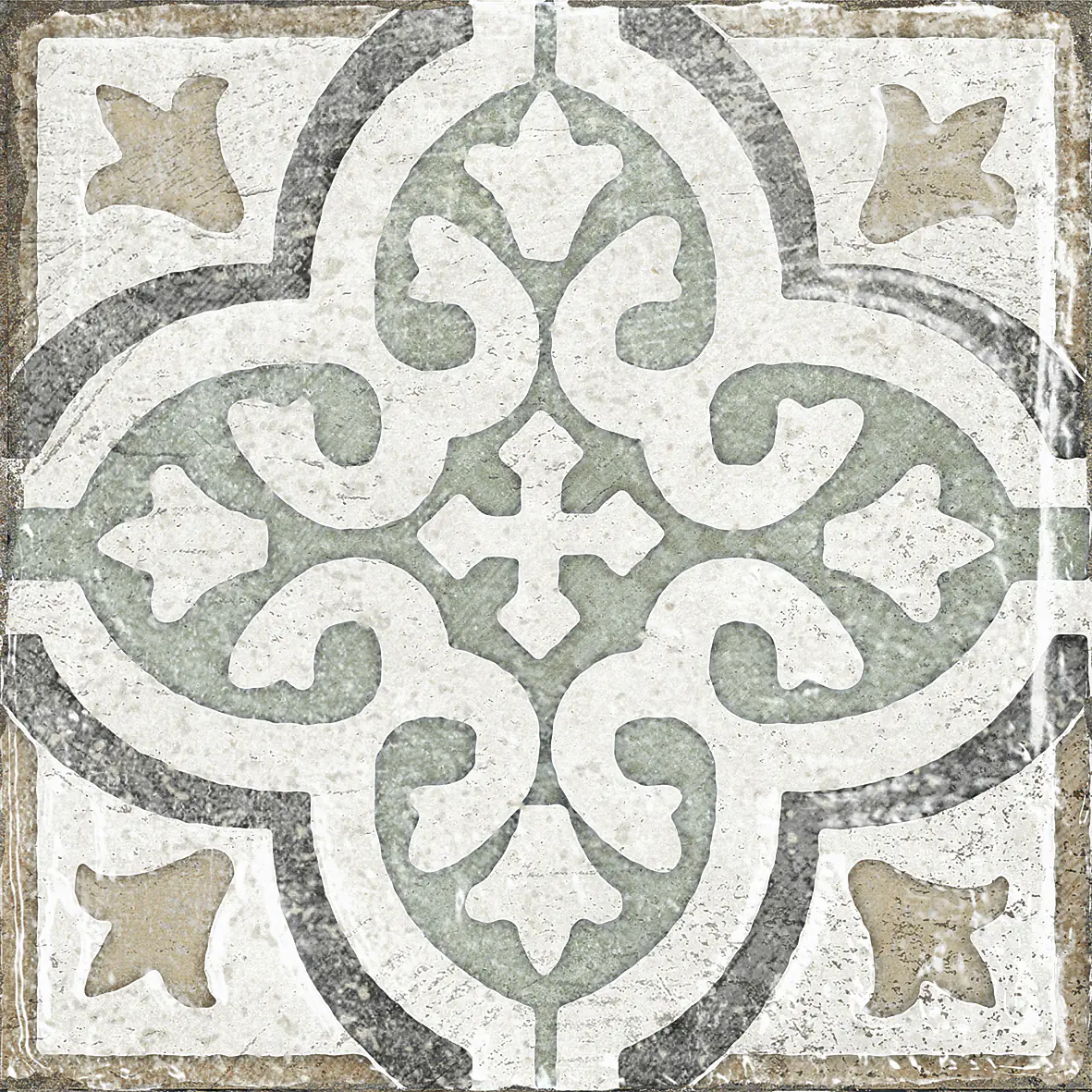 Bodenfliese Feinsteinzeug Marrakesh 20 x 20 cm blau-beige Bodenfliese Feinsteinzeug Marrakesh 20 x 20 cm blau-beige
