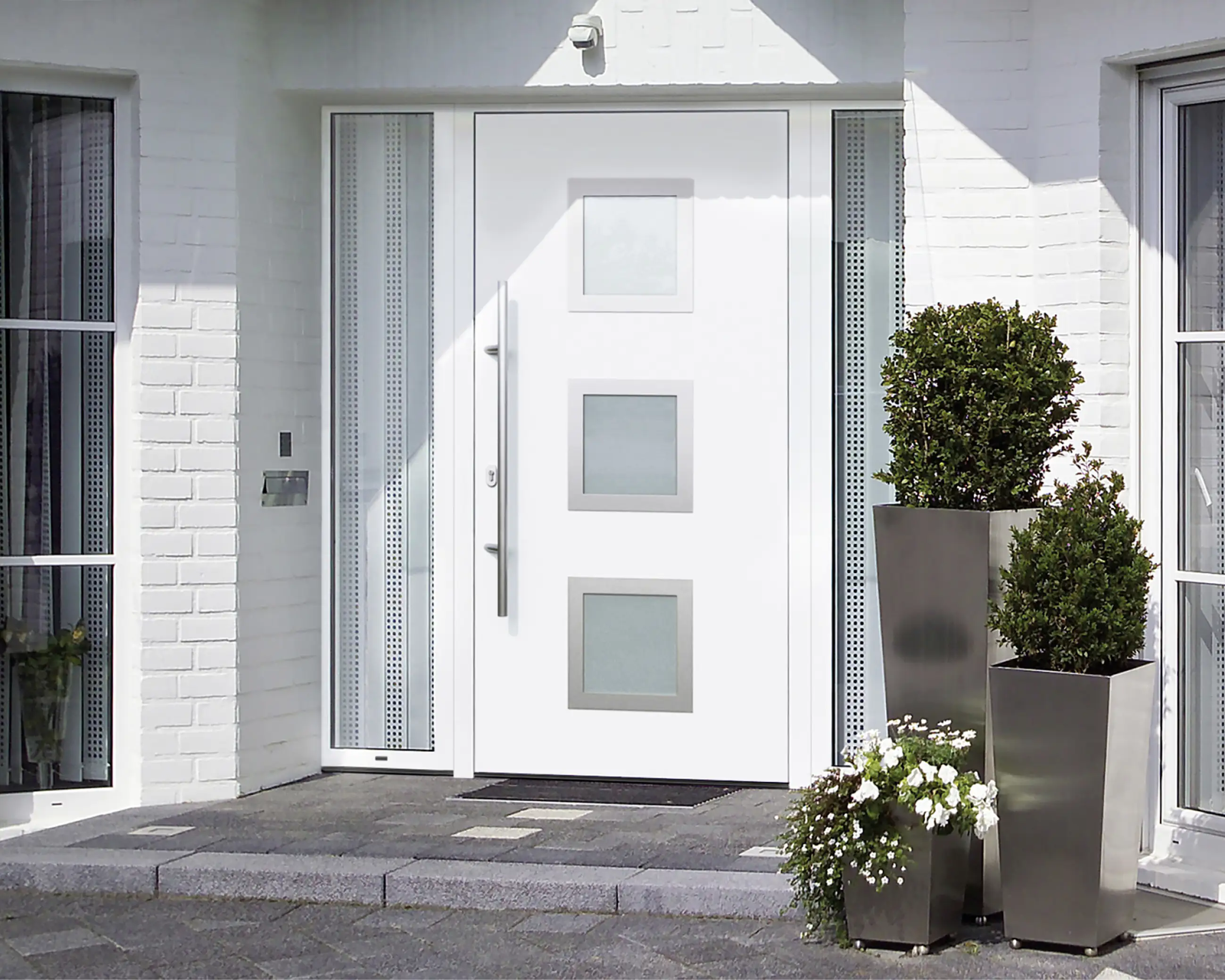 EcoStar Haustür ISOPRO IP 810S verkehrsweiß 110 x 210 cm EcoStar Haustür ISOPRO IP 810S verkehrsweiß 110 x 210 cm