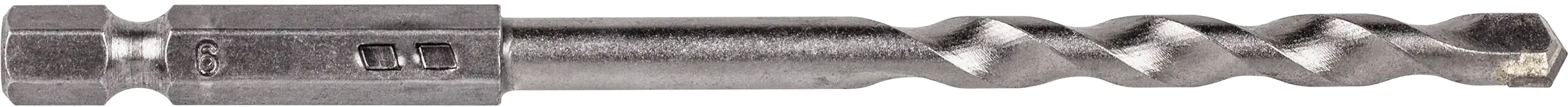 Wolfcraft Steinbohrer HM Sechskant-Schaft 7267000 Ø 6 mm