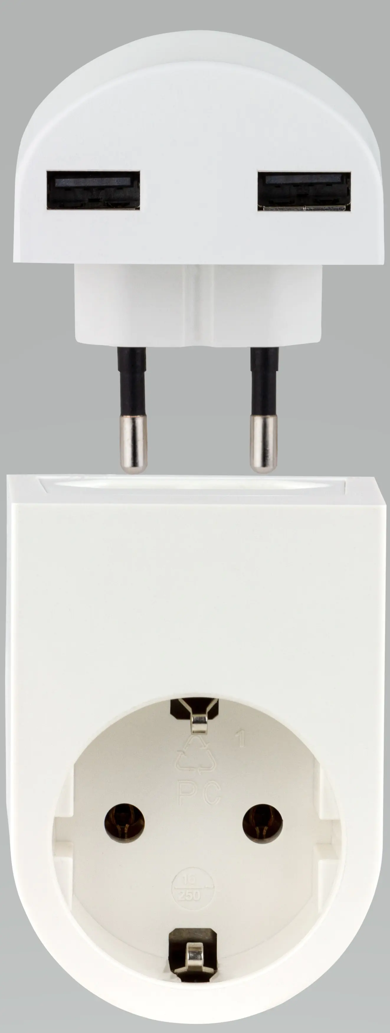 REV Reisestecker Traveler Plus Australien / China weiß REV Reisestecker Traveler Plus Australien / China weiß