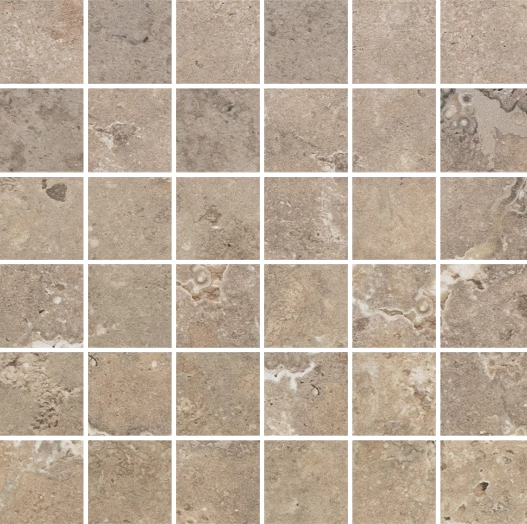 Mosaik Travertino 30 x 60 cm creme