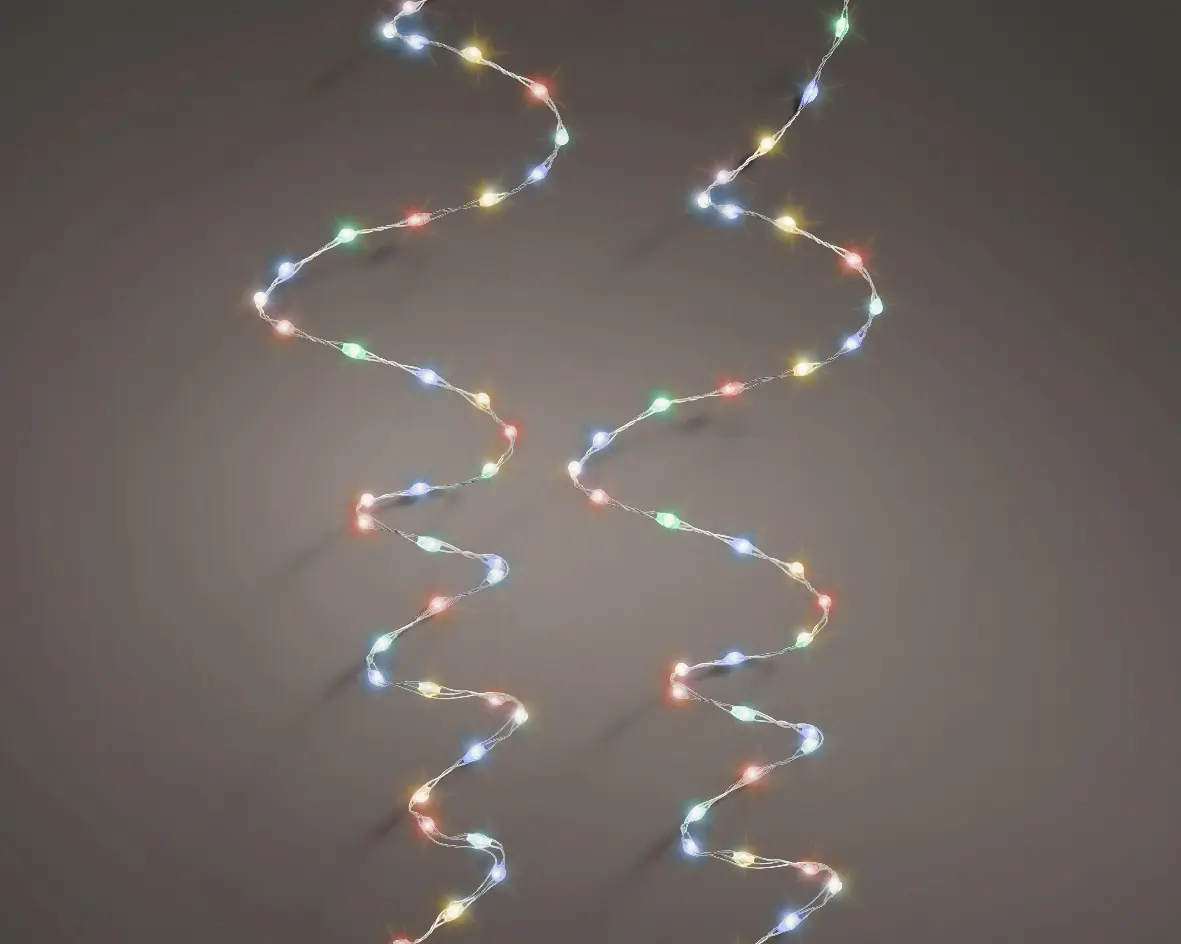 Kaemingk Micro LED Lichterkette bunt  576 Lichter