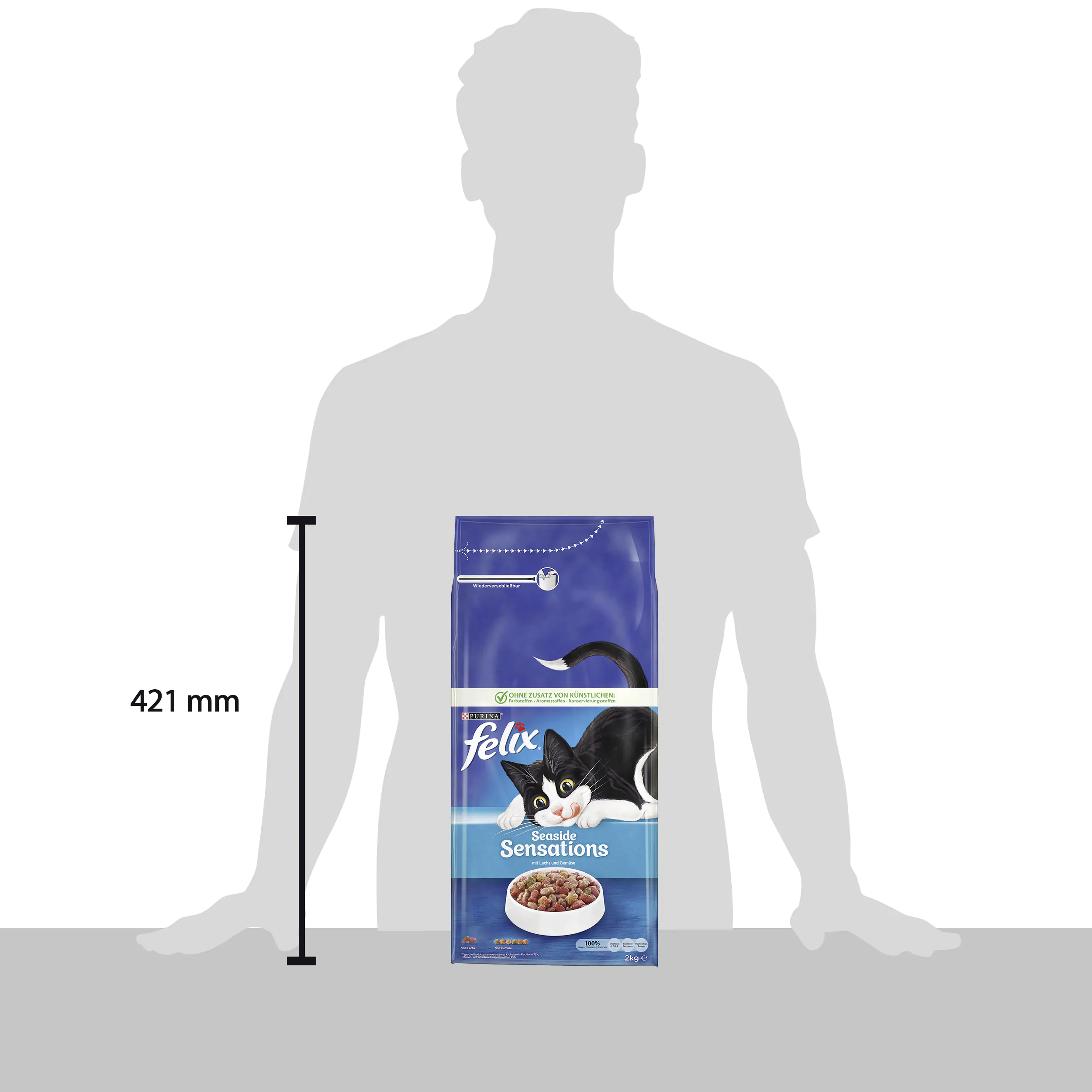 Felix Seaside Sensations mit Lachs und Gemüse 2 kg